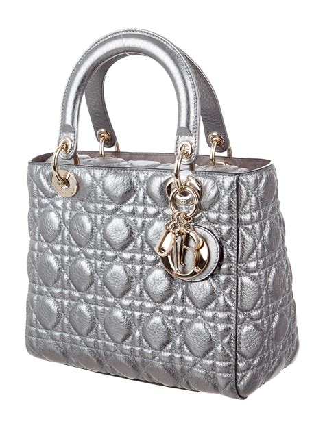 grey lady dior bag|christian Dior lady handbag price.